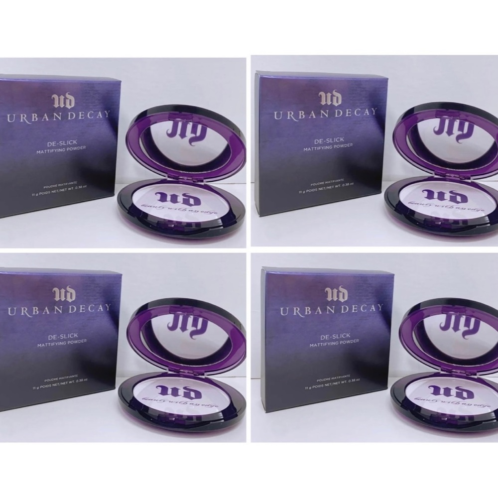 4 X Urban Decay De Slick Mattifying Powder 0.38 oz New With Box